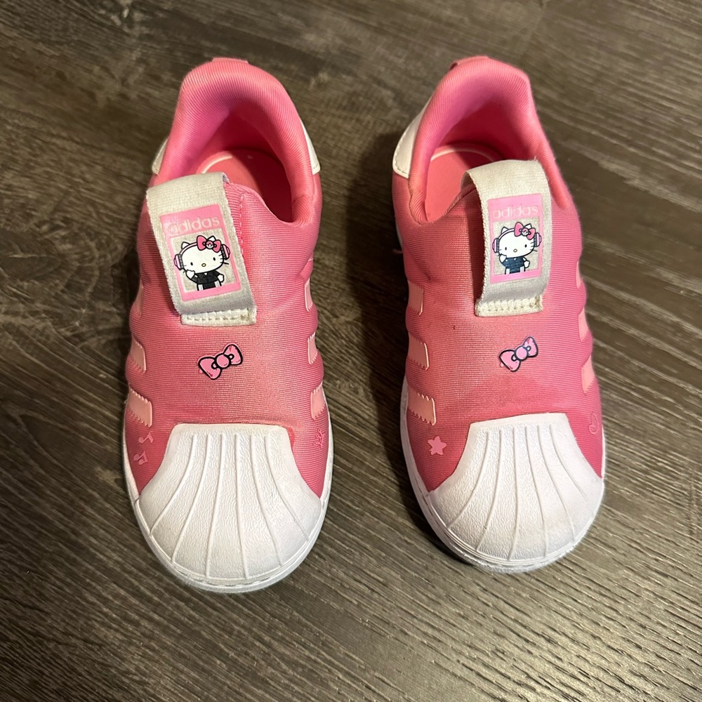 Adidas hello kitty toddler sneakers